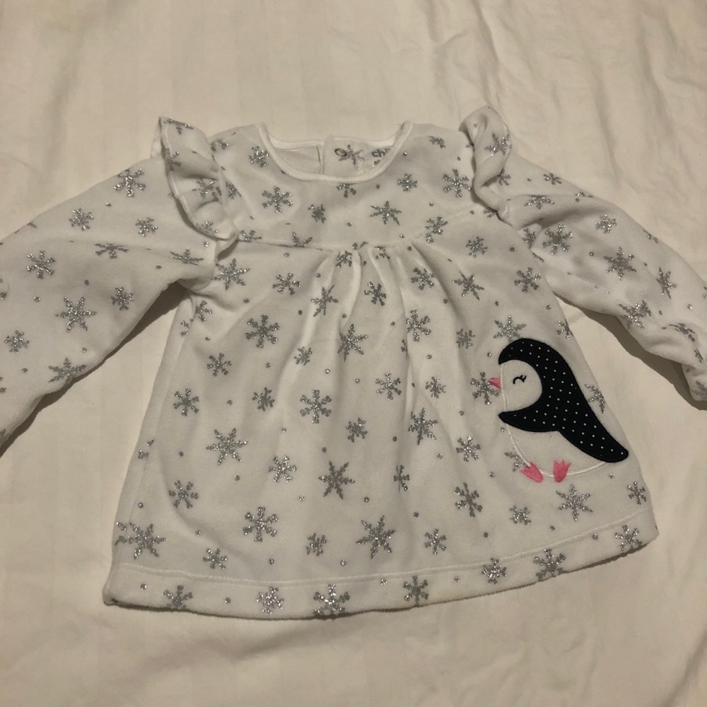 Baby Winter fleece sweater, 12 mo